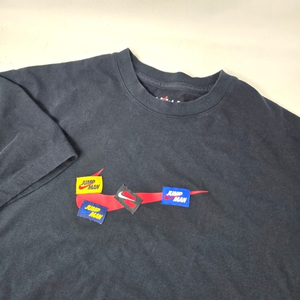 Nike Jordan Jumpman 85‎ Patch T-Shirt Men's Size Large Black DA9898-010.
